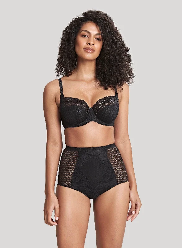 balconette lace bras for a feminine touchPanache: Envy Balconette Bra Black