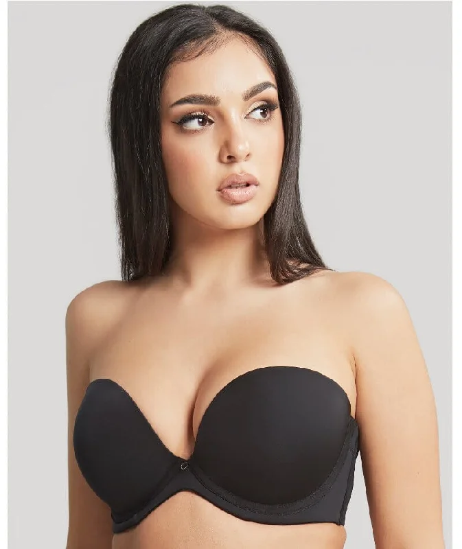 t - shirt bras for a smooth look under clothesPanache Faith Moulded Strapless Bra - Noir