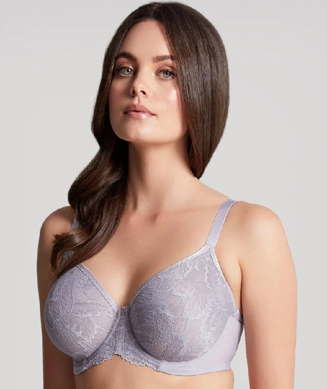 balconette bras for a sexy necklinePanache Radiance Moulded Full Cup Underwire Bra - Soft Thistle