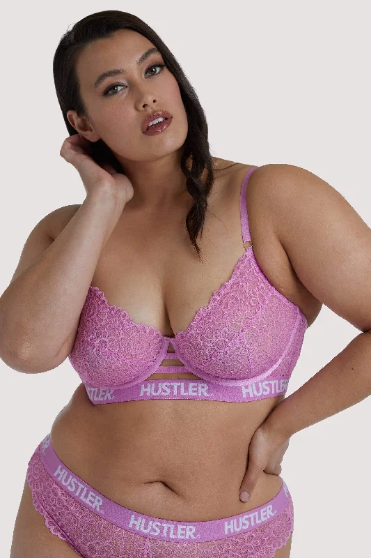 sexy lace push up bras for special occasionsBranded Pink Curve Lace Bra