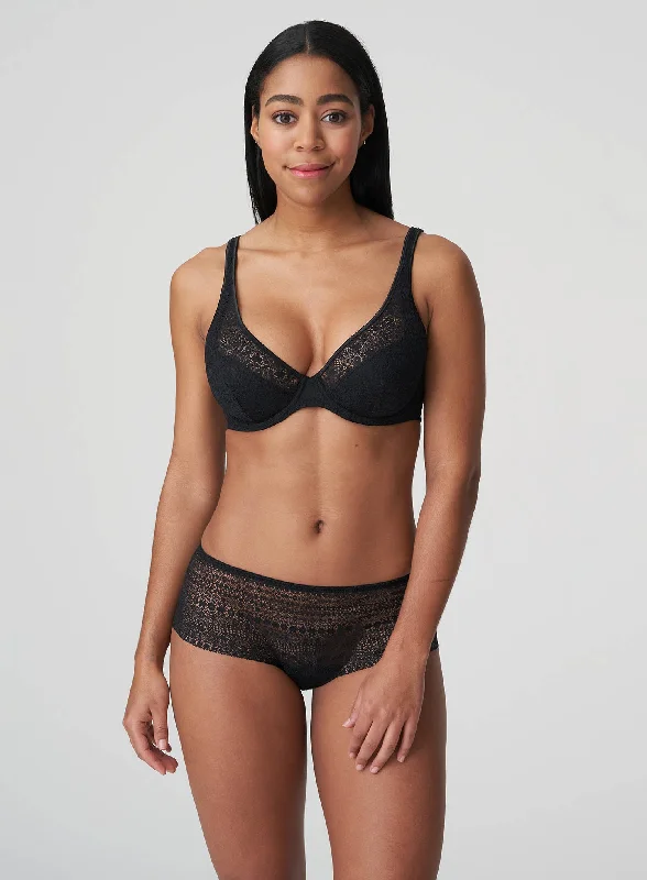 bralette bras for a trendy and comfortable stylePrimaDonna Twist: Epirus Half Padded Plunge Underwired Bra Black