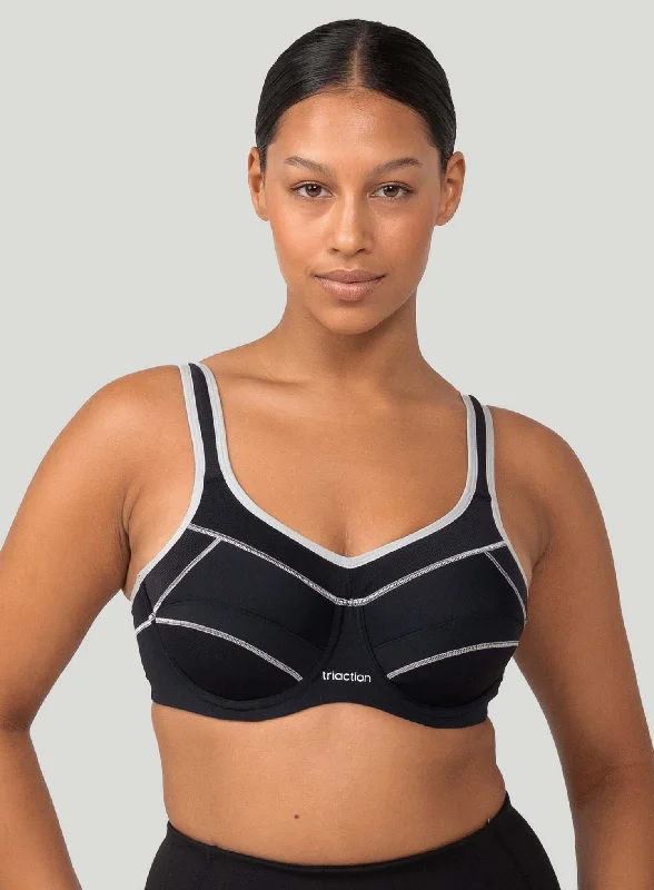 seamless t - shirt bras for everyday wearTriumph: Triaction Performance W Black Silver