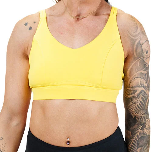 sports bras for high impact workoutsVitality Bra | Yellow