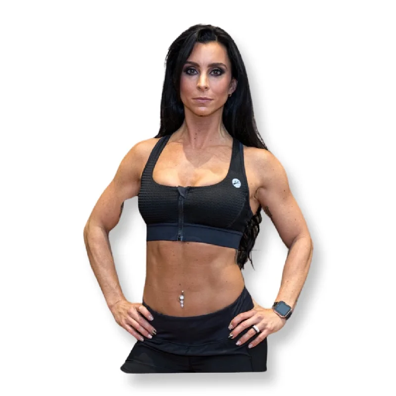 wireless women sport bra for comfortBellair Sports Bra - Black