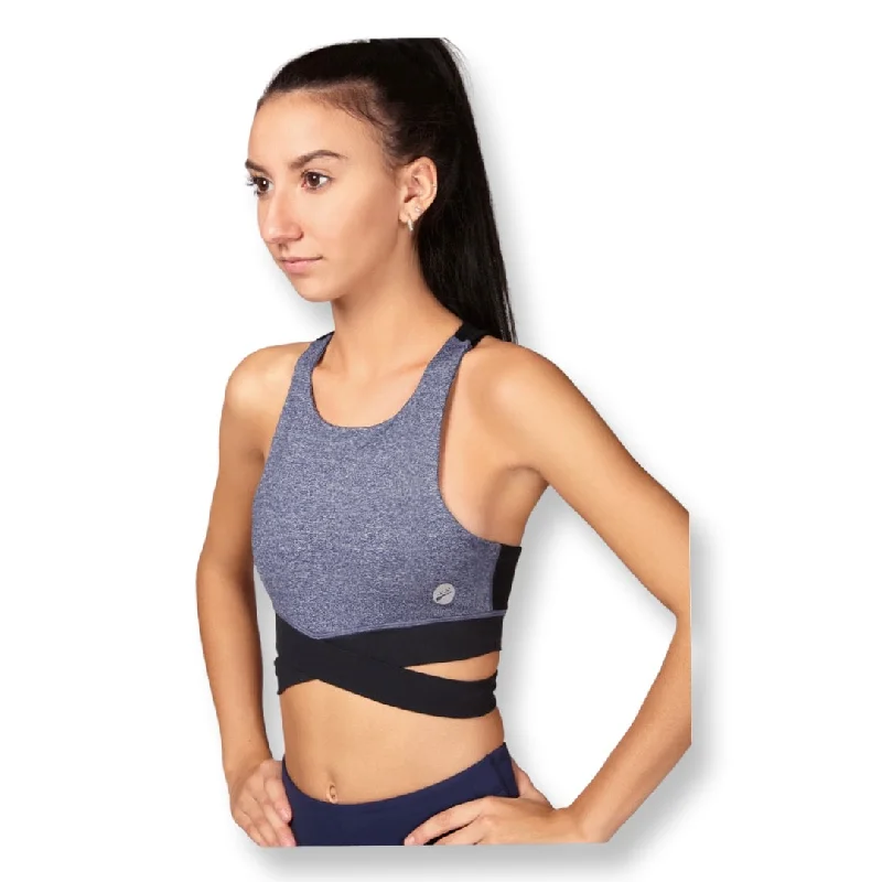 high impact women sport bra for runningLucille Bra - Indigo