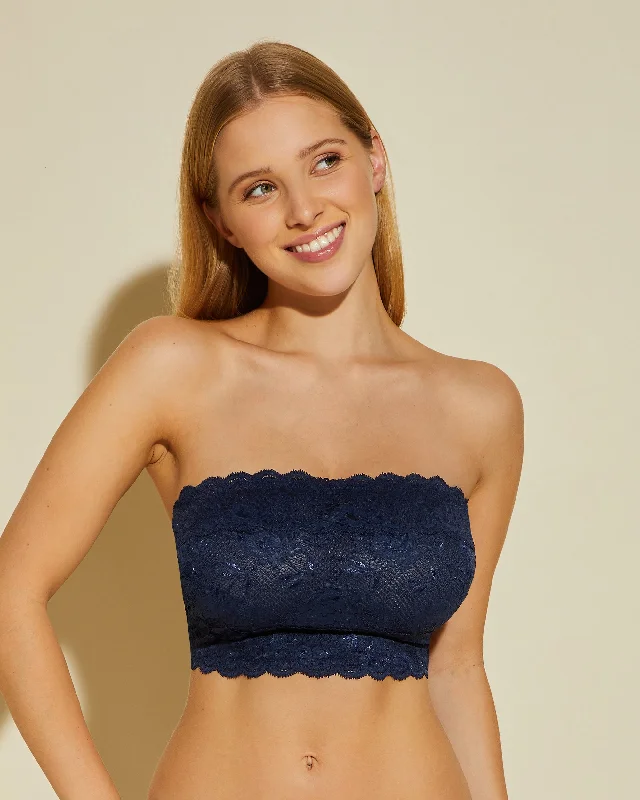 hand - made women lace bra for unique craftsmanshipSoutien-Gorge Bandeau Curvy Flirtie