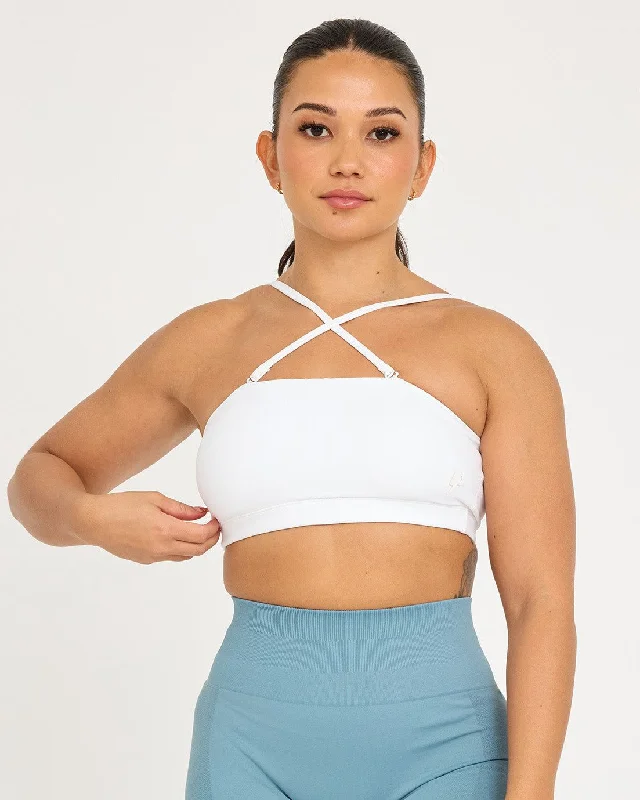 petite women sport bra with proper fitEvolve Bandeau Bralette