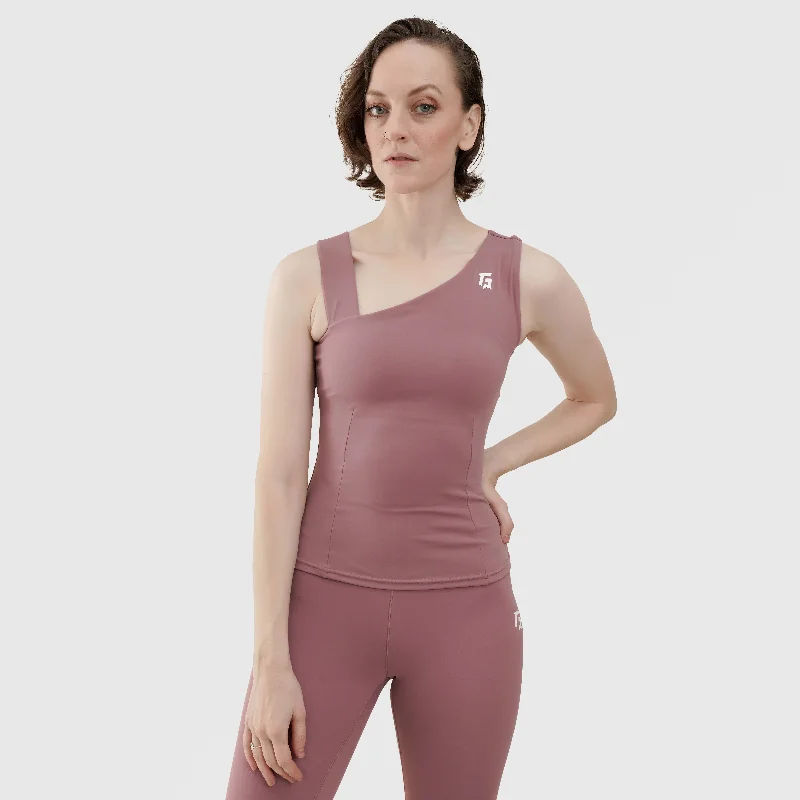 racerback women sport bra for freedom of movementYager Vest (Tea Pink)